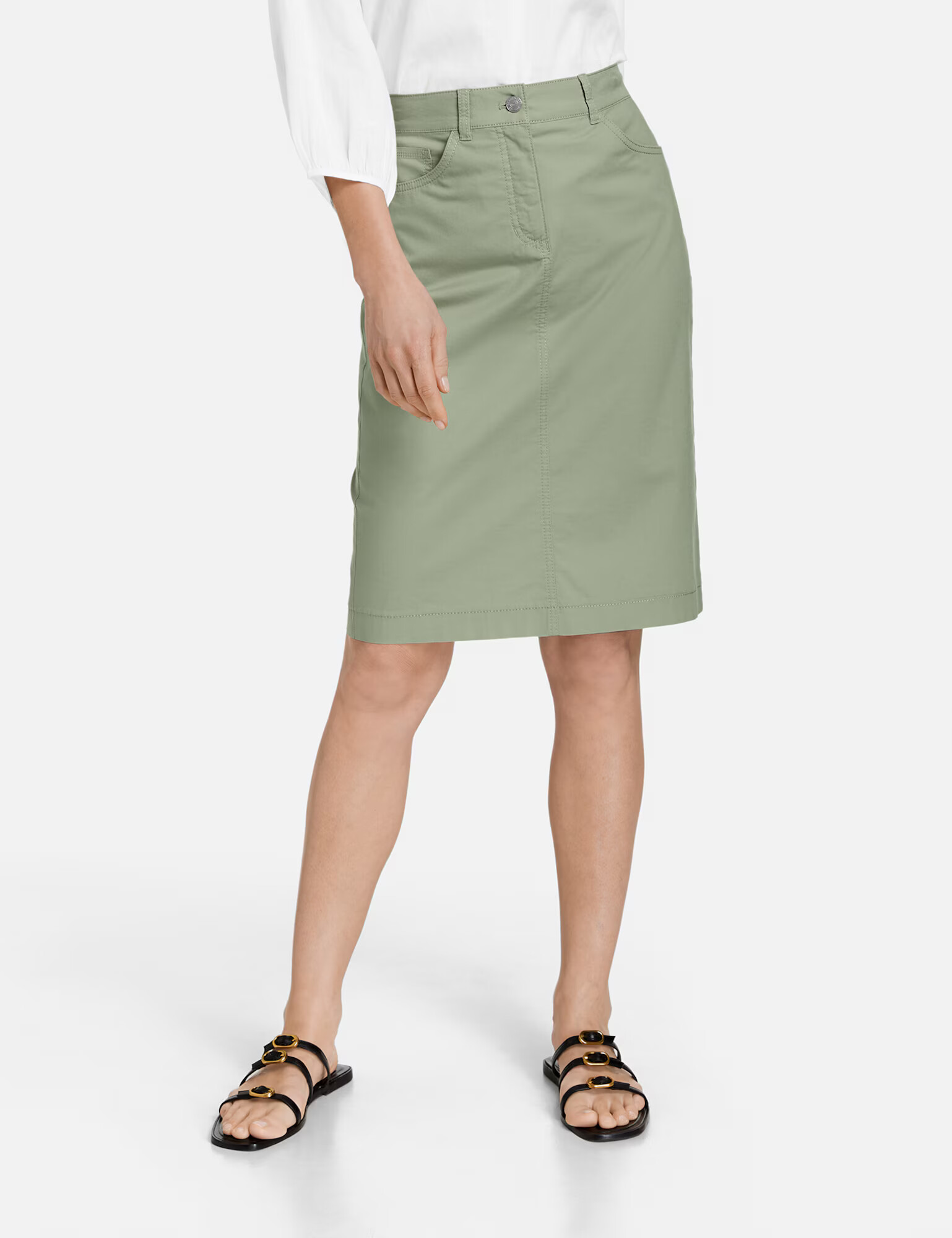 GERRY WEBER Fustă verde deschis - Pled.ro