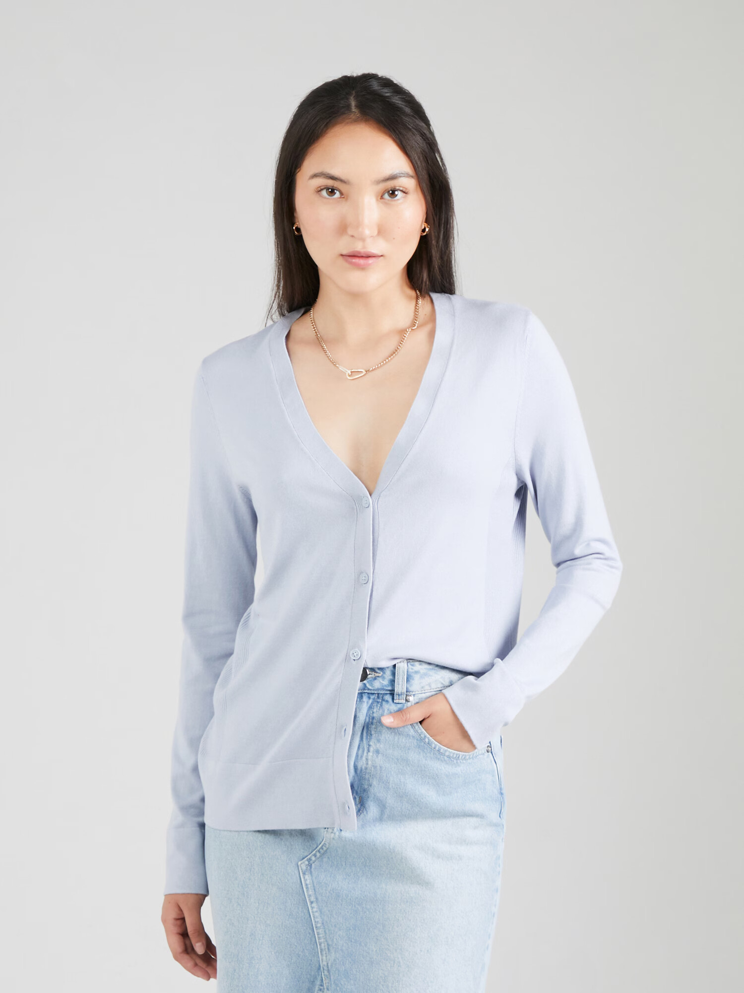 GERRY WEBER Geacă tricotată albastru pastel - Pled.ro