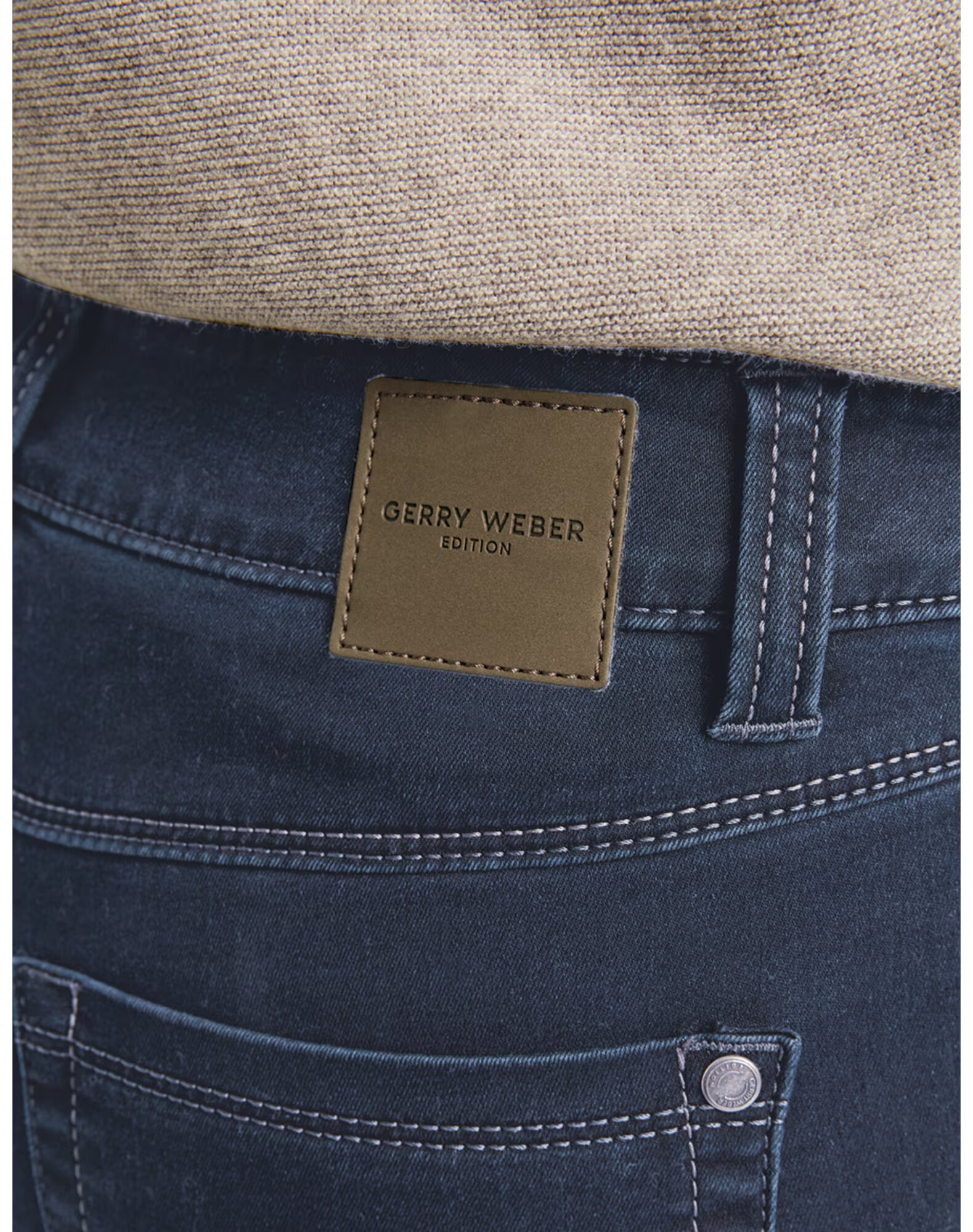 GERRY WEBER Jeans 'Best4me' albastru închis - Pled.ro