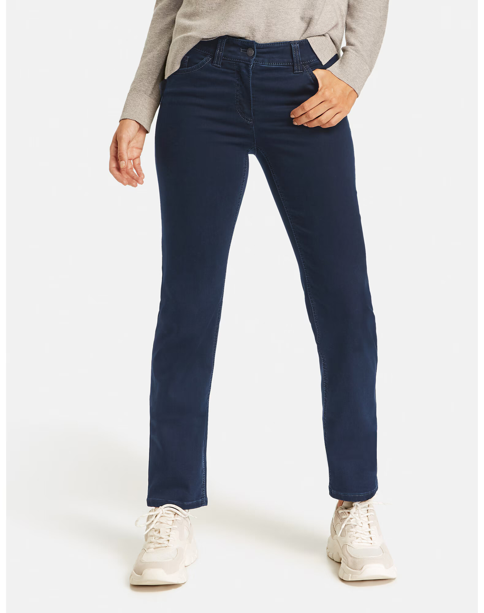 GERRY WEBER Jeans 'Best4me' albastru închis - Pled.ro