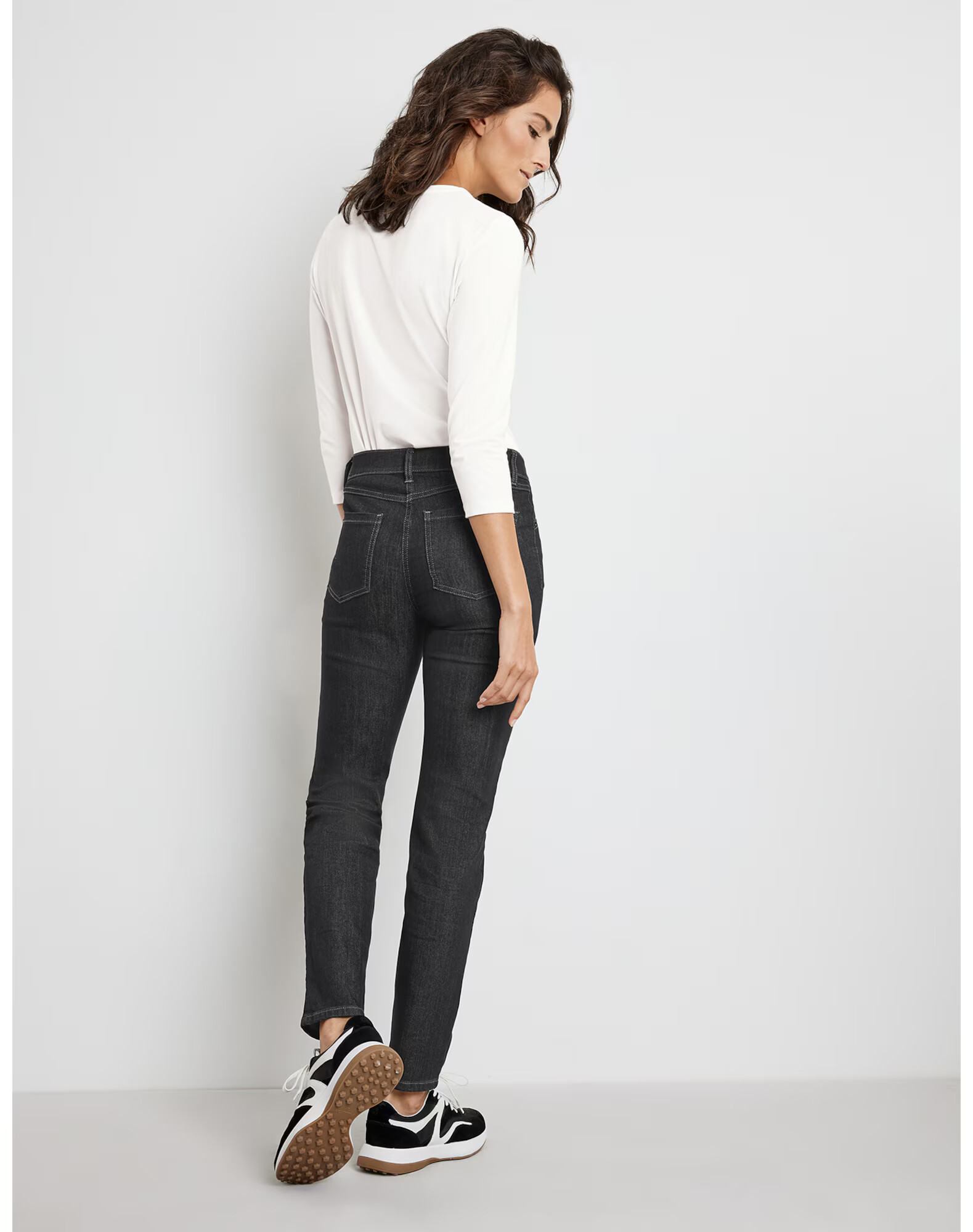 GERRY WEBER Jeans 'Best4me' negru denim - Pled.ro