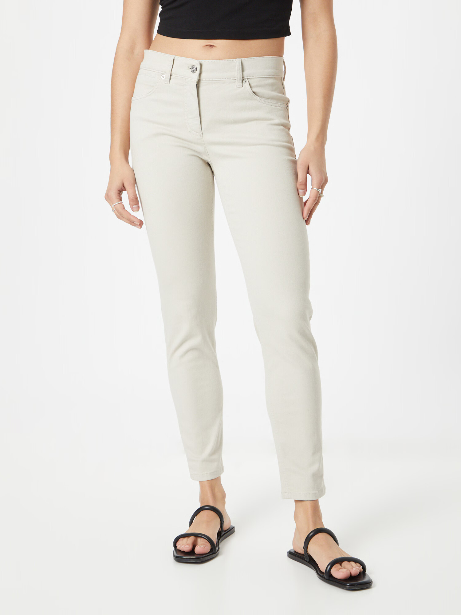 GERRY WEBER Jeans ecru - Pled.ro