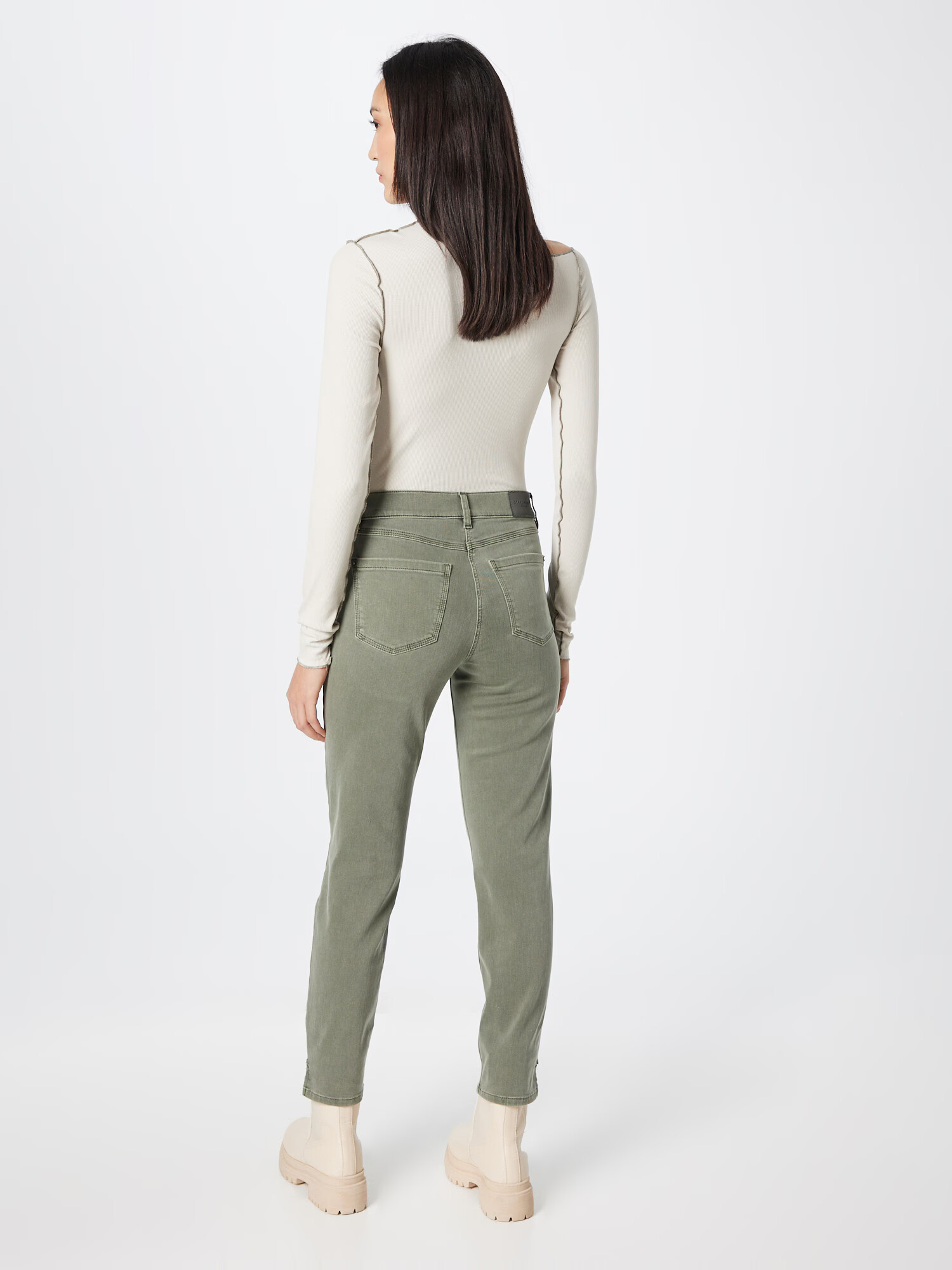 GERRY WEBER Jeans verde pastel - Pled.ro