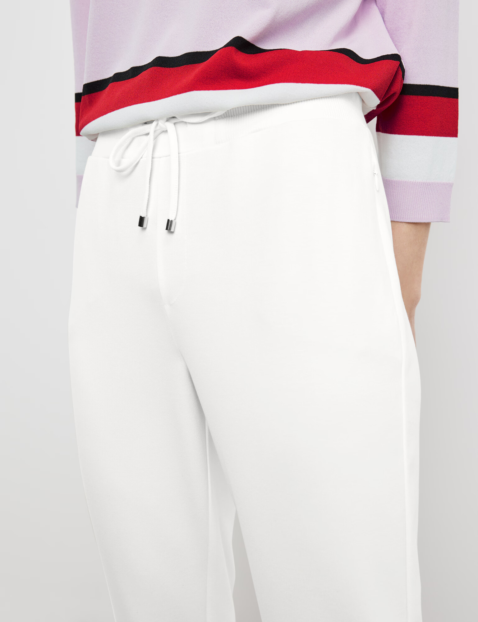 GERRY WEBER Pantaloni alb murdar - Pled.ro