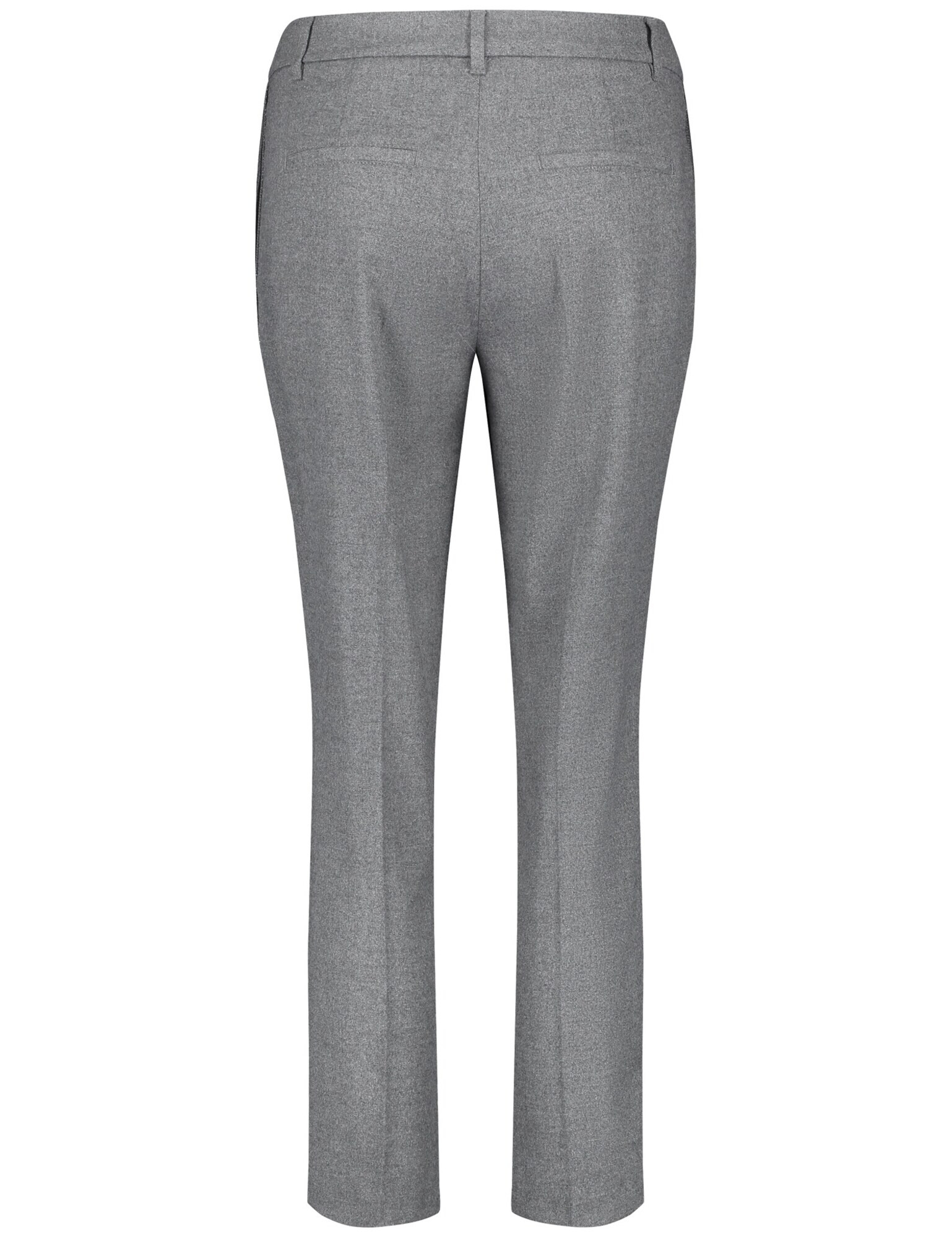 GERRY WEBER Pantaloni cu dungă 'Citystyle' gri amestecat - Pled.ro