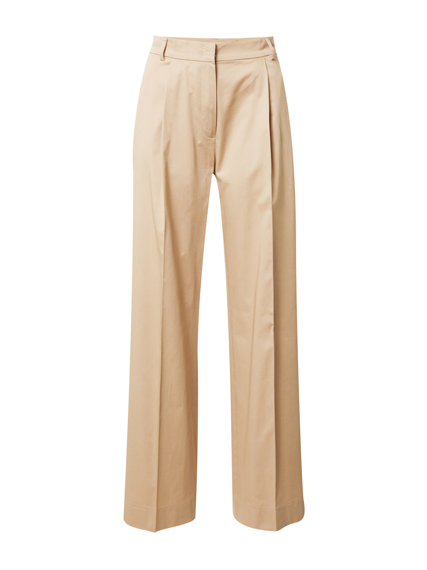 GERRY WEBER Pantaloni cu dungă maro caramel - Pled.ro