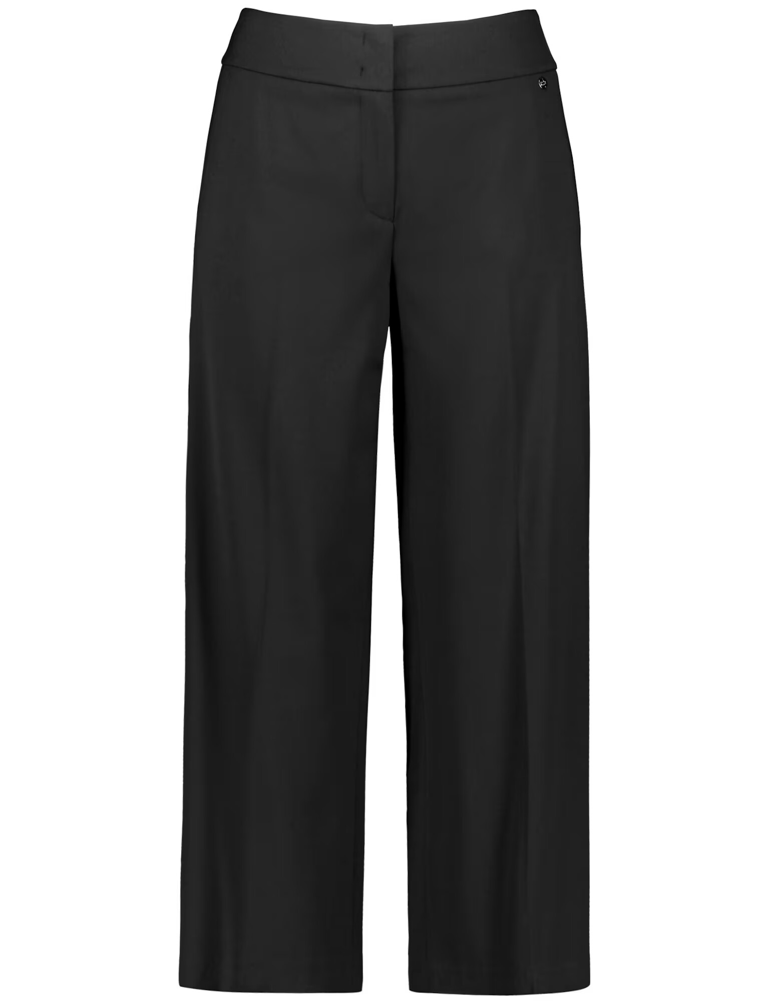 GERRY WEBER Pantaloni cu dungă negru - Pled.ro