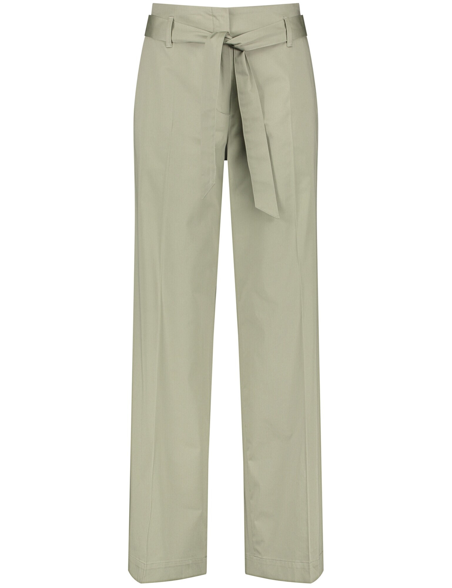 GERRY WEBER Pantaloni cu dungă verde - Pled.ro