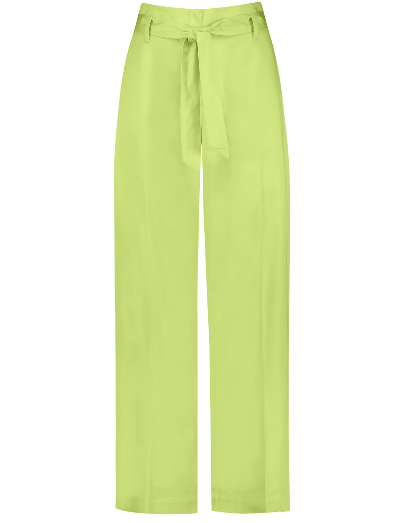 GERRY WEBER Pantaloni cu dungă verde limetă - Pled.ro