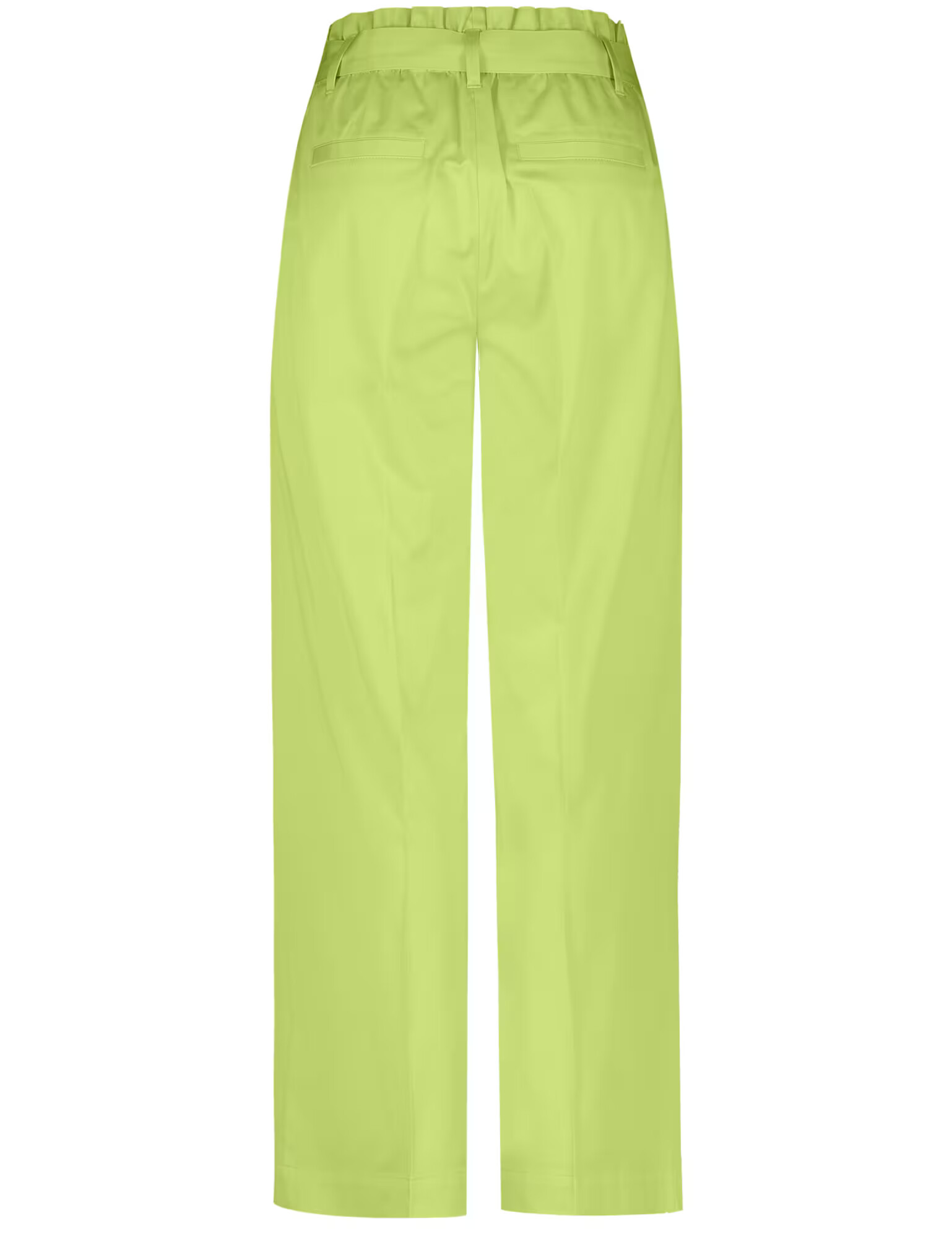 GERRY WEBER Pantaloni cu dungă verde limetă - Pled.ro