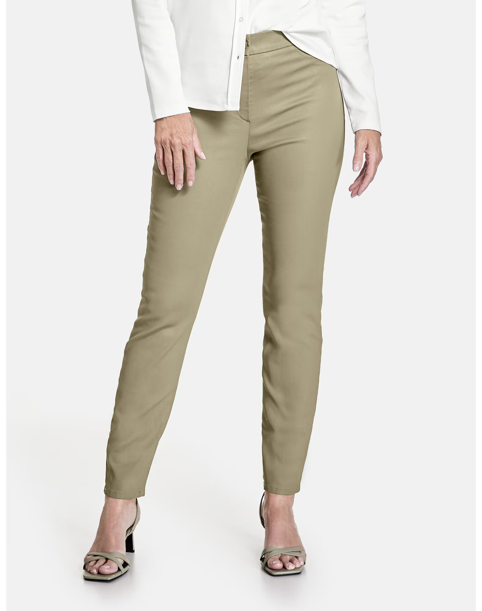 GERRY WEBER Pantaloni gri deschis - Pled.ro