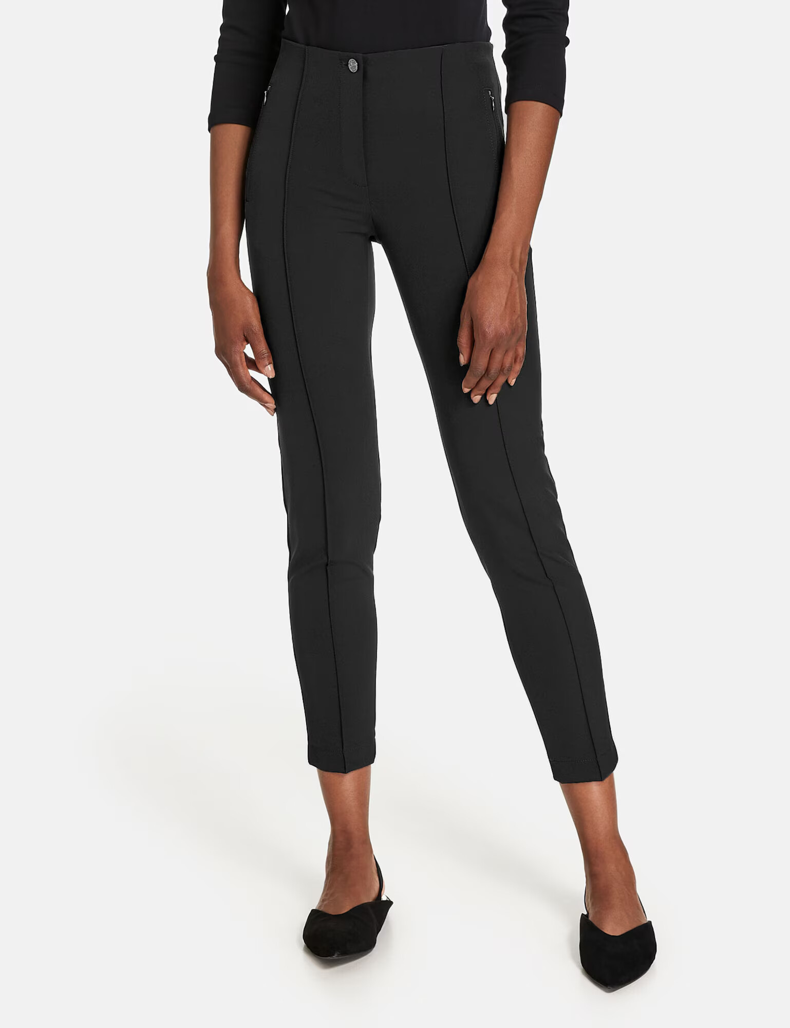 GERRY WEBER Pantaloni negru - Pled.ro