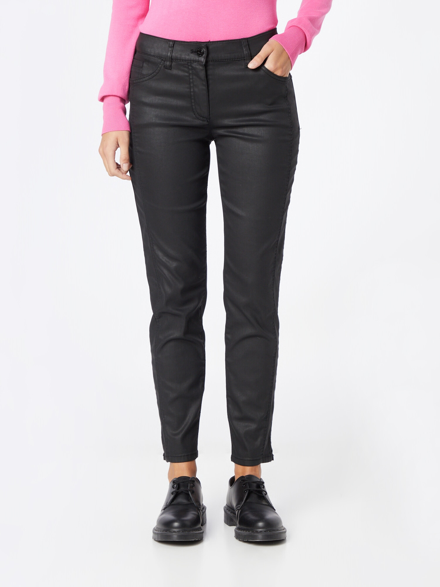 GERRY WEBER Pantaloni negru - Pled.ro