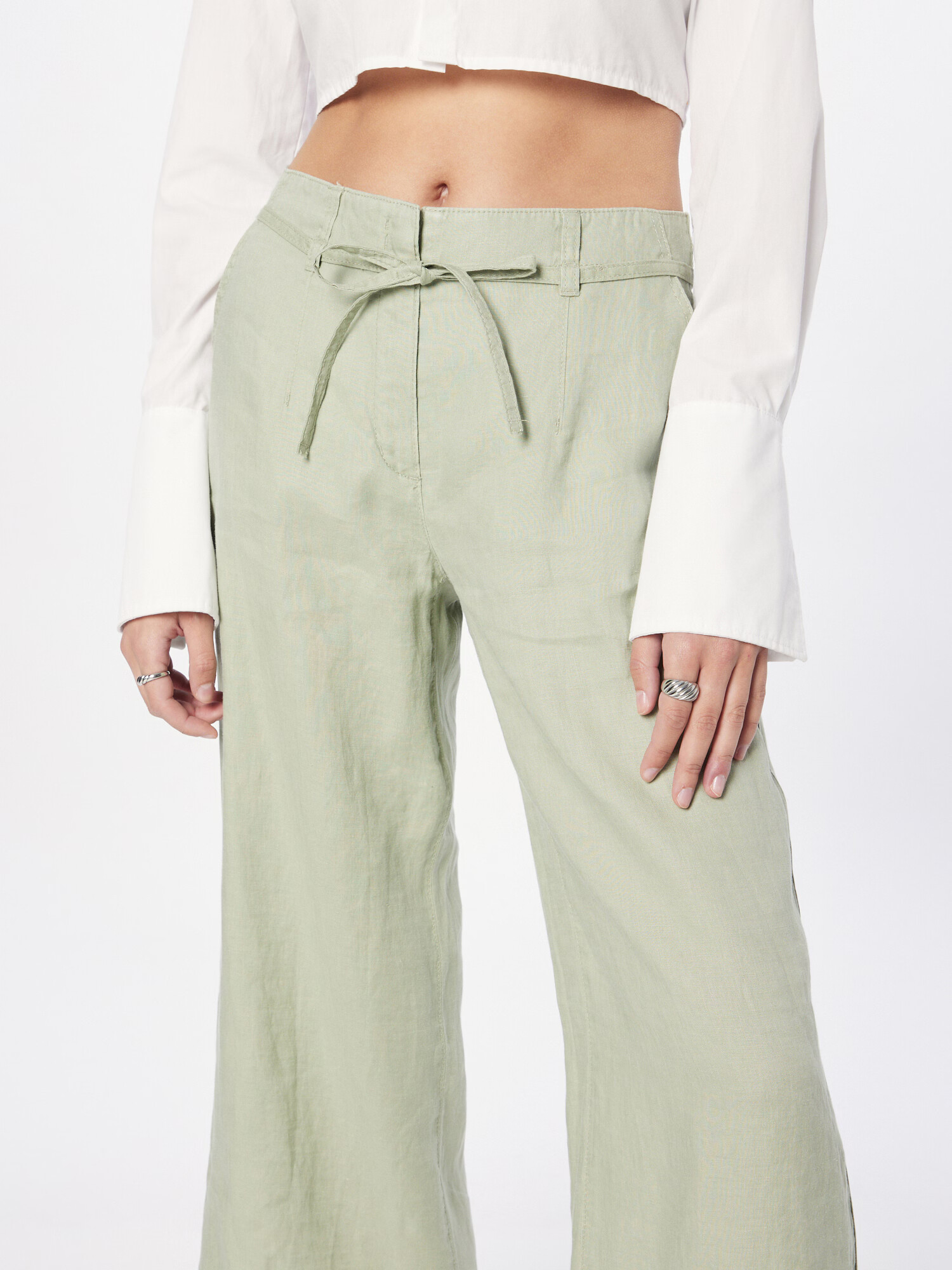 GERRY WEBER Pantaloni verde deschis - Pled.ro