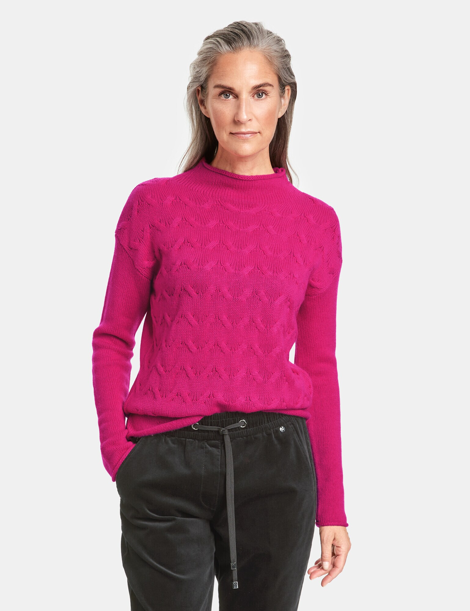 GERRY WEBER Pulover magenta - Pled.ro