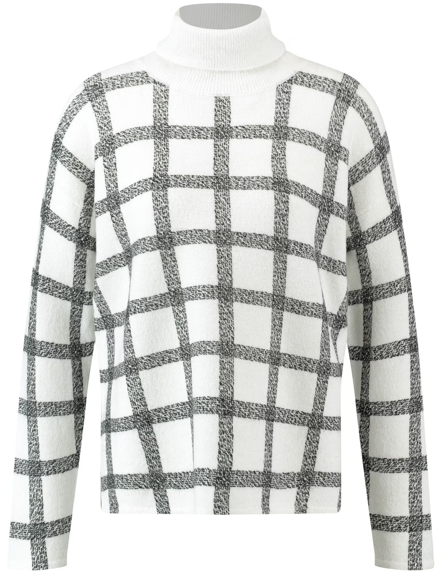 GERRY WEBER Pulover negru / alb - Pled.ro