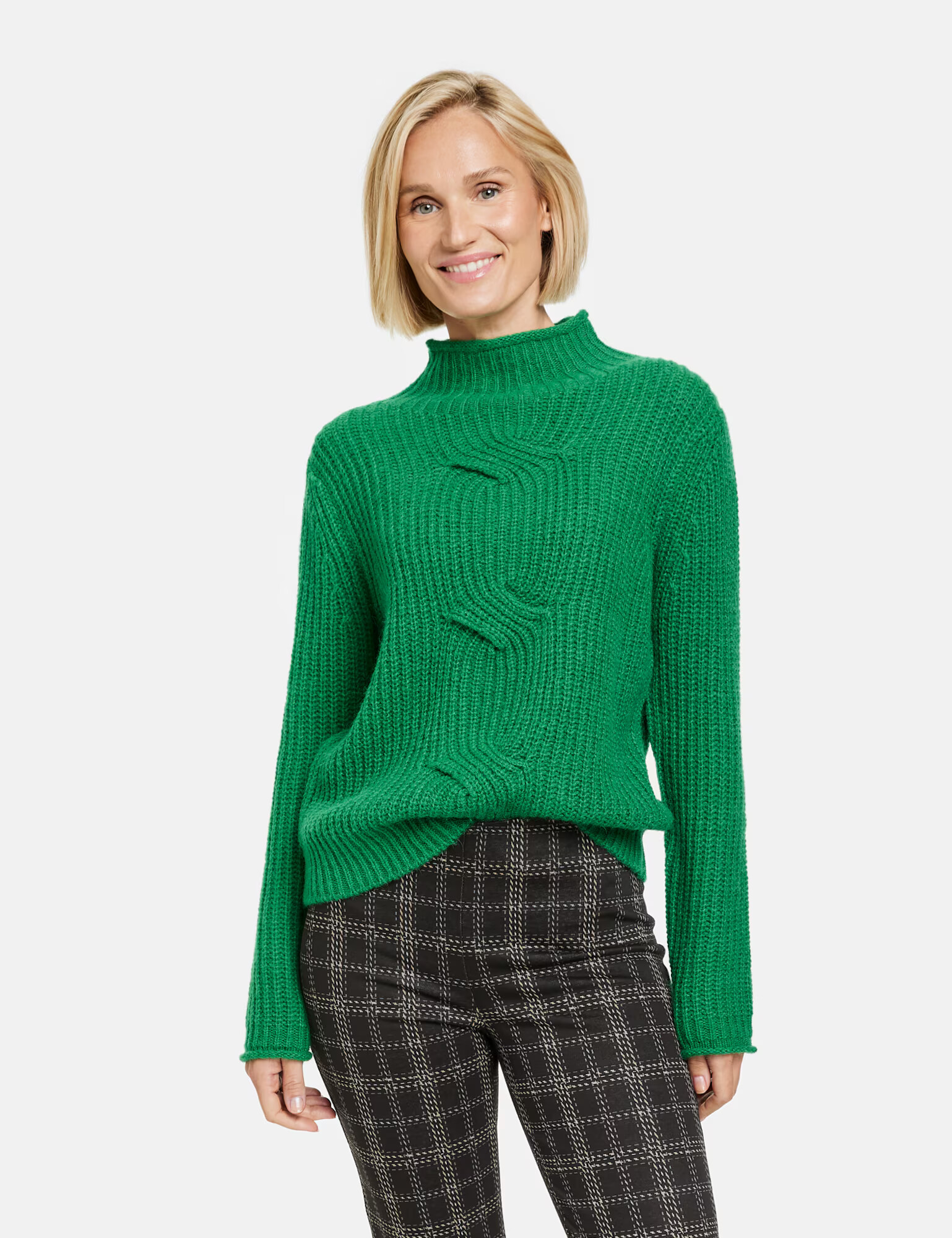 GERRY WEBER Pulover verde - Pled.ro