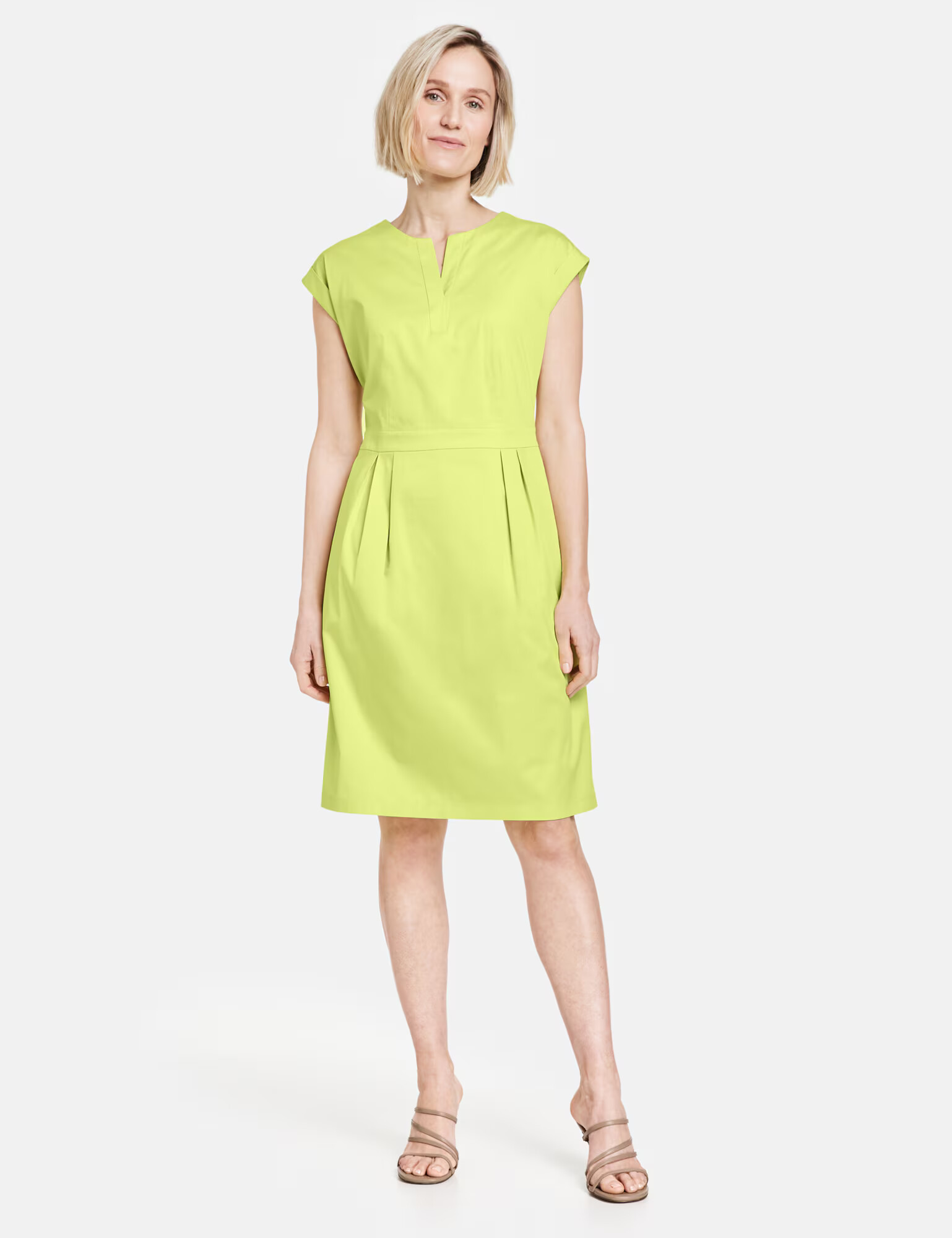 GERRY WEBER Rochie verde limetă - Pled.ro