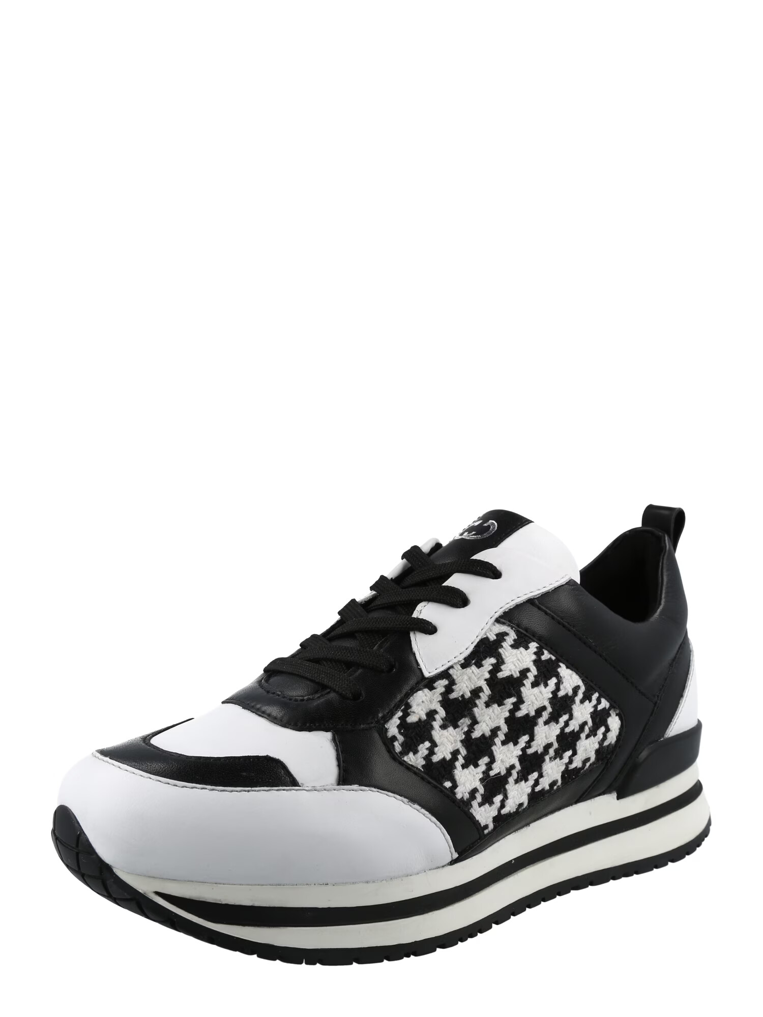 GERRY WEBER Sneaker low 'CALIFORNIA 02' negru / alb - Pled.ro