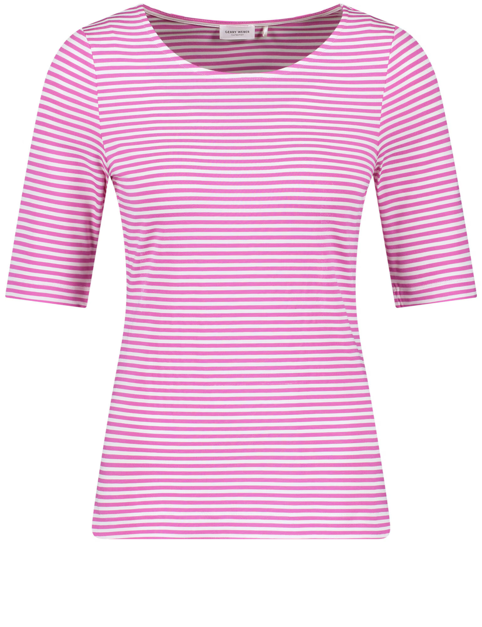 GERRY WEBER Tricou fucsia / alb - Pled.ro