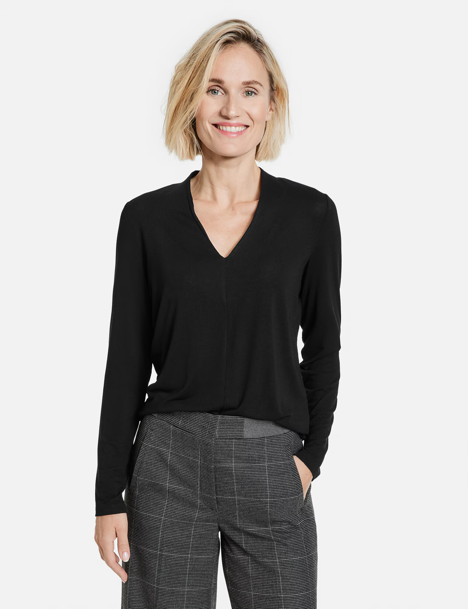 GERRY WEBER Tricou negru - Pled.ro