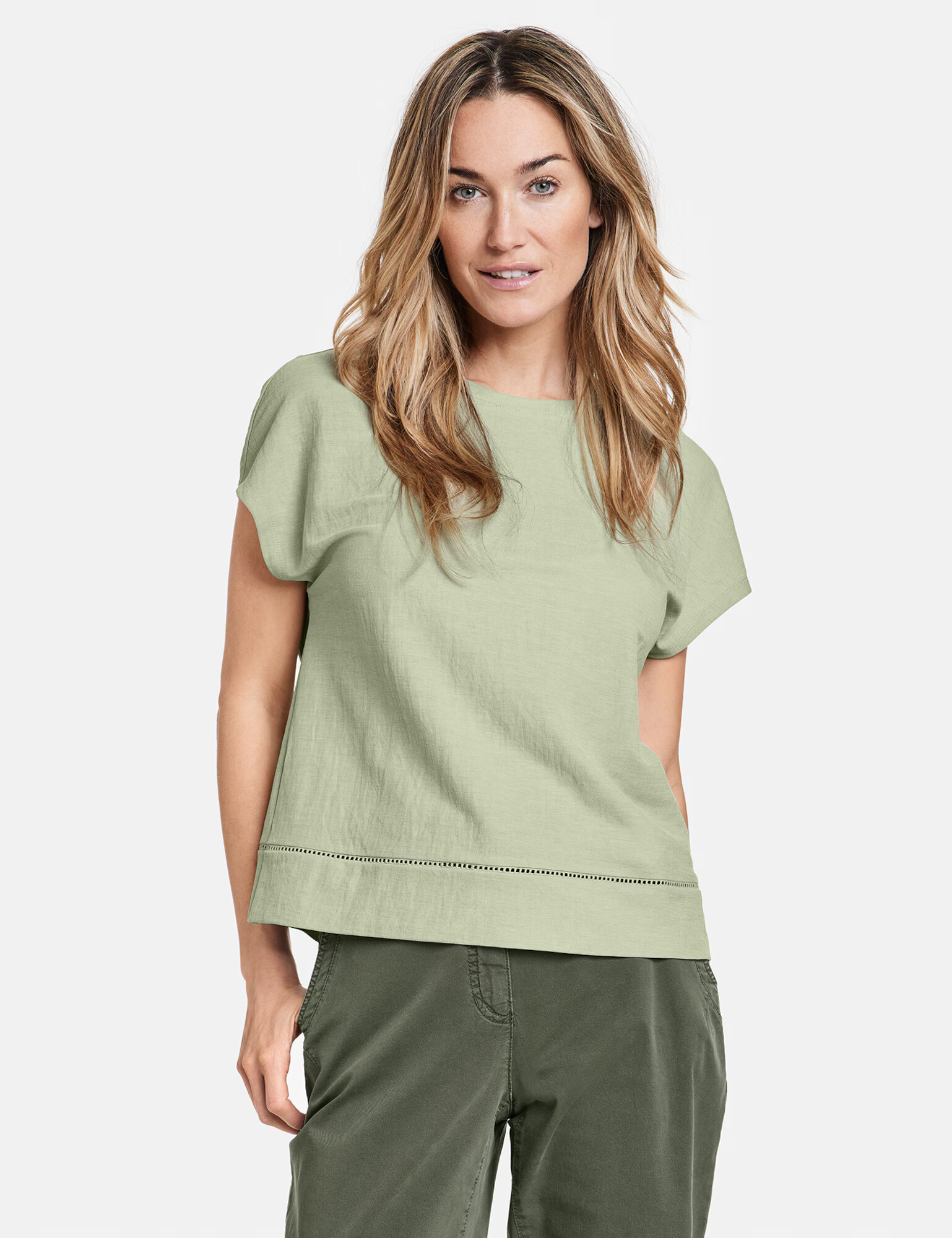 GERRY WEBER Tricou verde mentă - Pled.ro