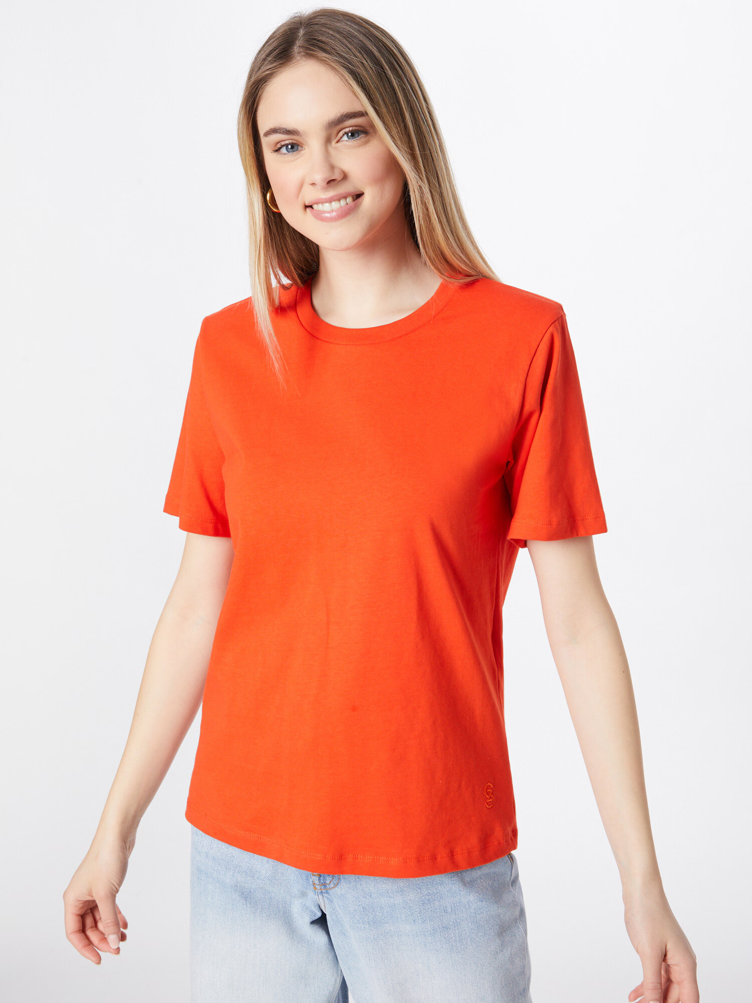 Gestuz Tricou 'Jory' roșu orange - Pled.ro