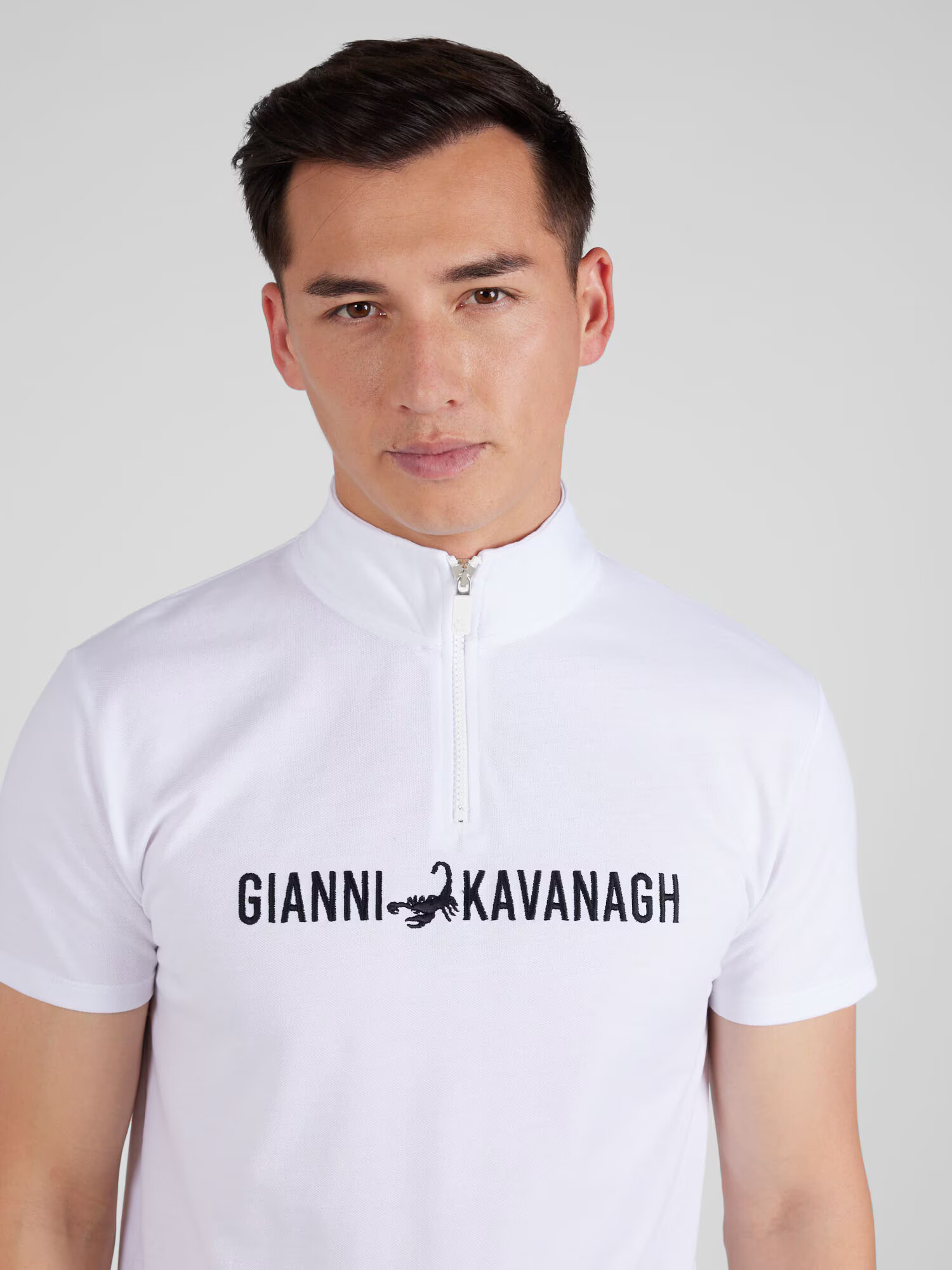 Gianni Kavanagh Tricou negru / alb - Pled.ro