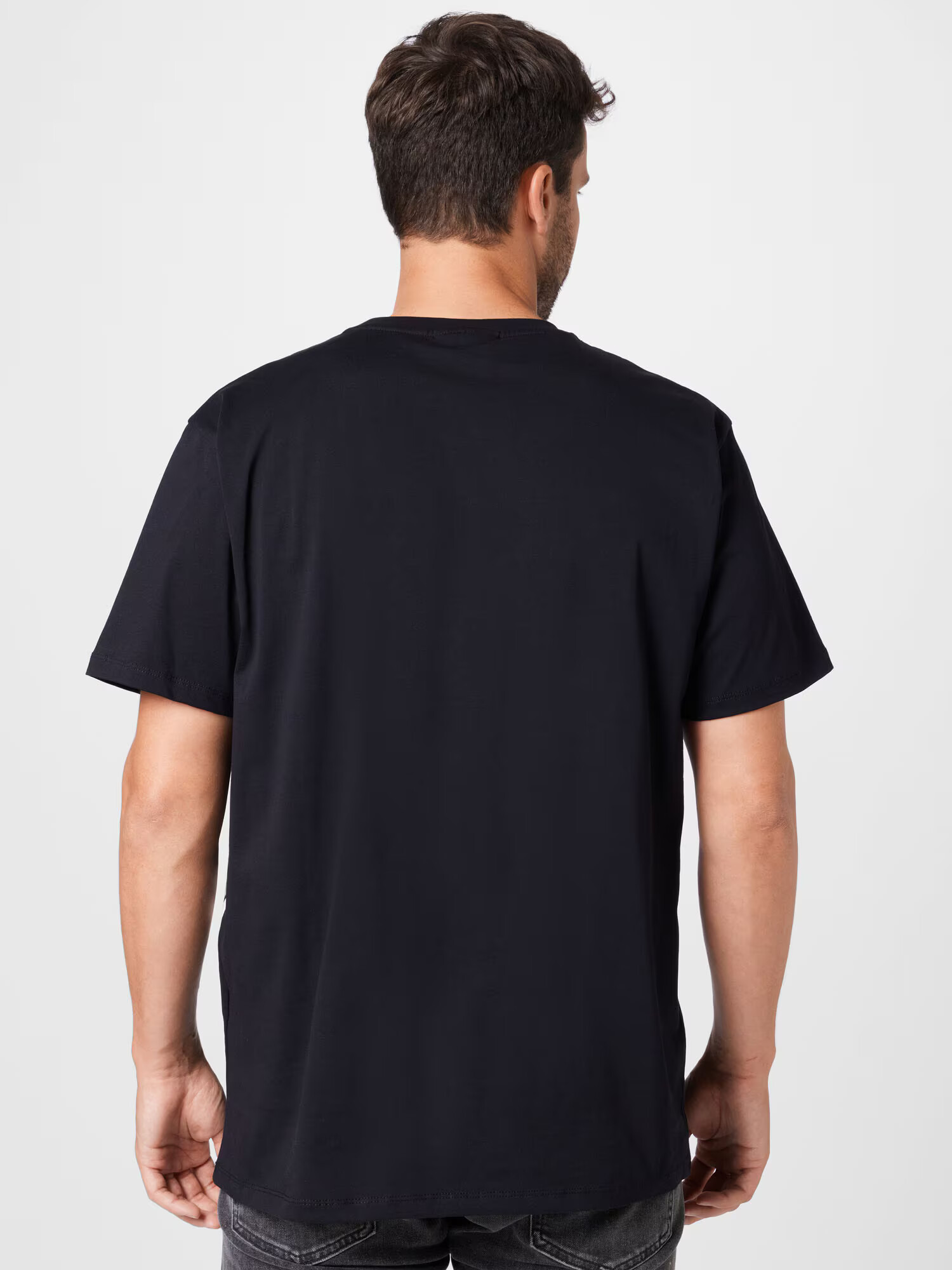 Gianni Kavanagh Tricou 'Refraction' negru / alb - Pled.ro