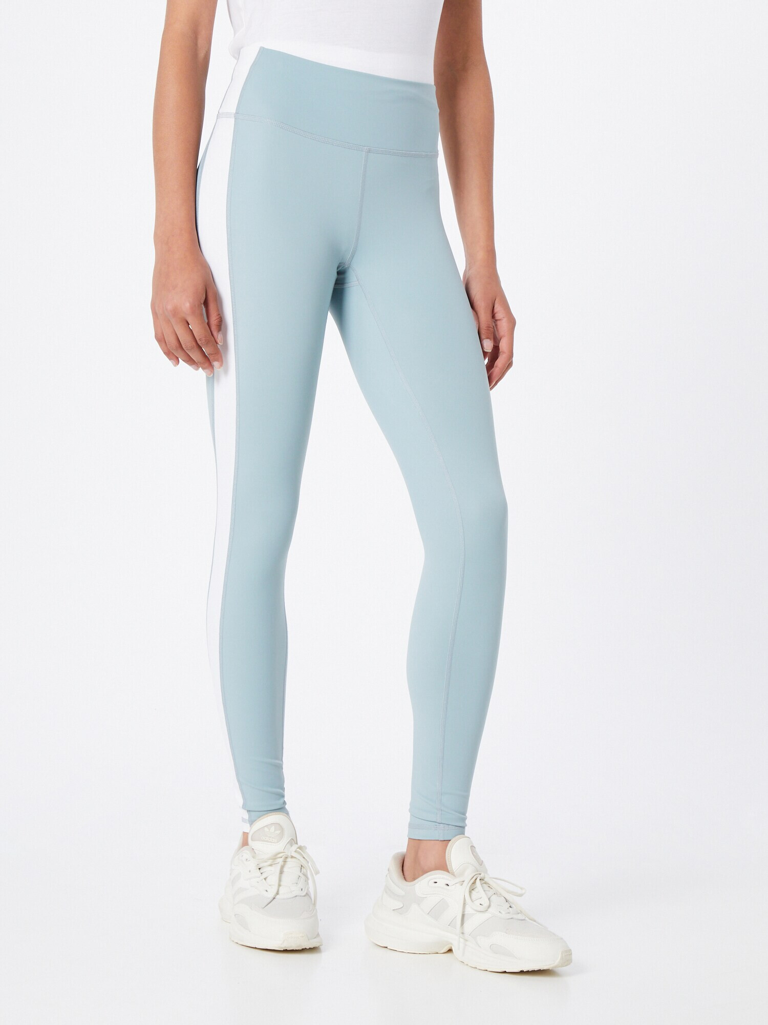 Gilly Hicks Leggings albastru fumuriu / alb - Pled.ro