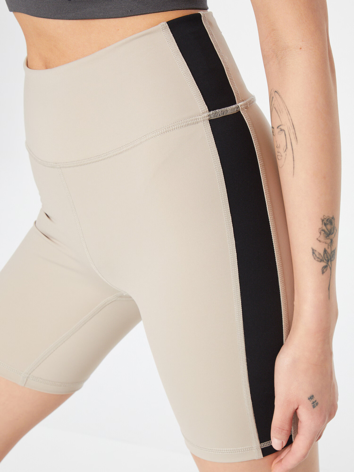 Gilly Hicks Leggings 'ENERGIZE' bej / negru - Pled.ro