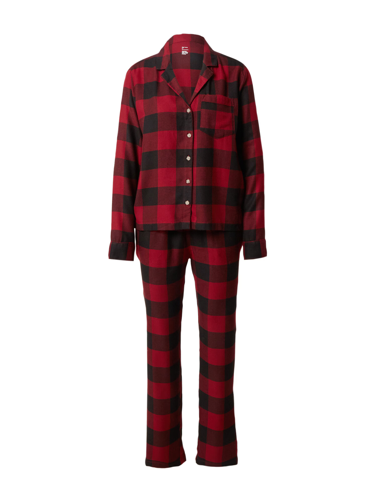 Gilly Hicks Pijama roșu bordeaux / negru - Pled.ro