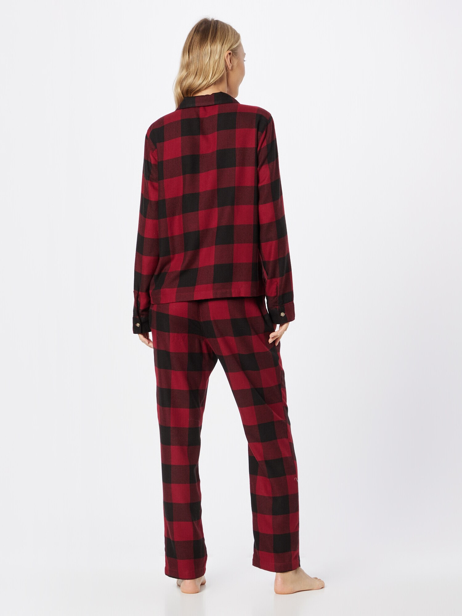 Gilly Hicks Pijama roșu bordeaux / negru - Pled.ro