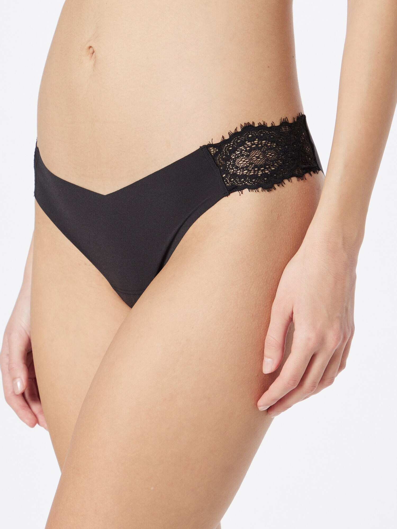 Gilly Hicks Slip negru - Pled.ro