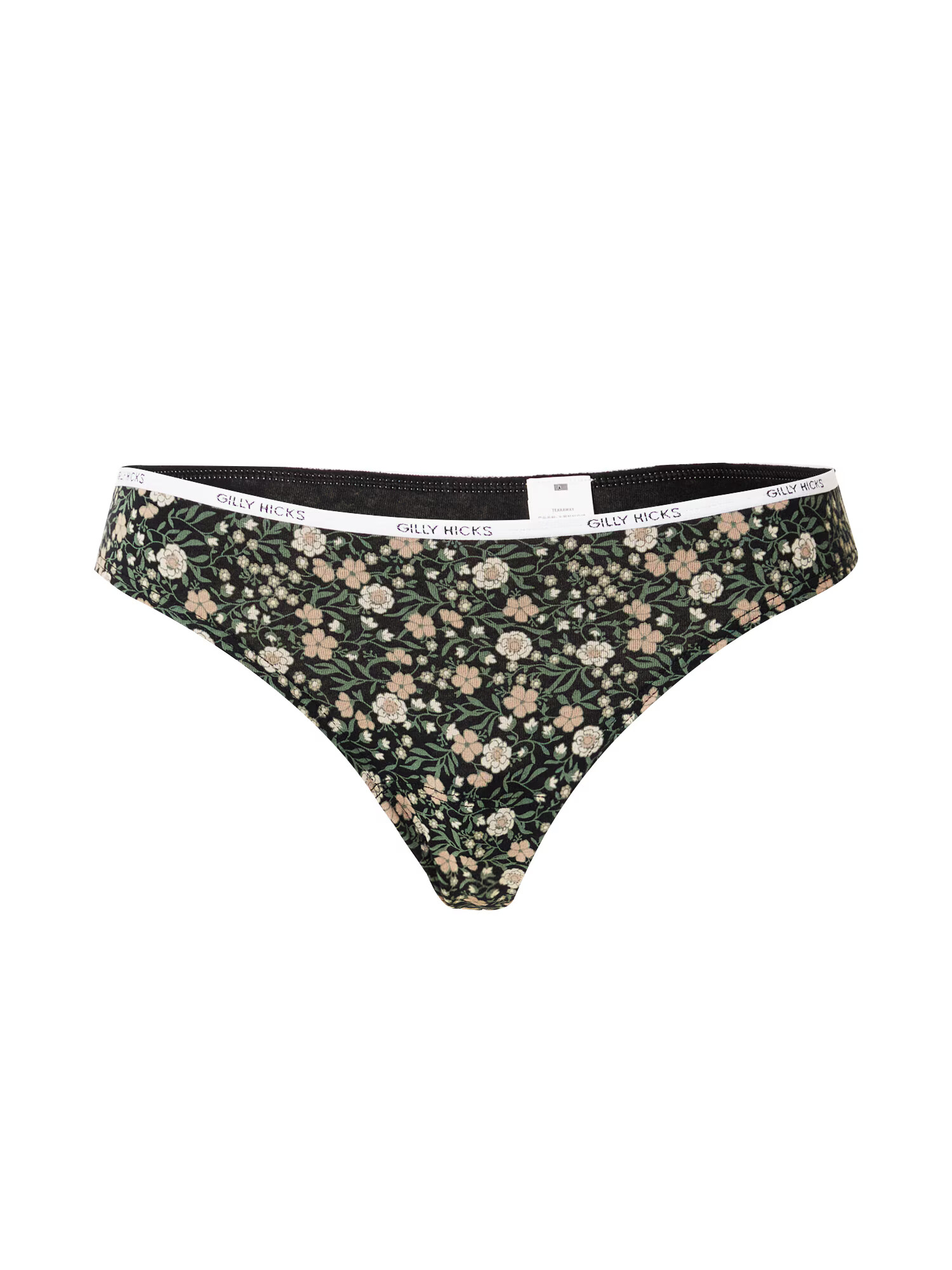 Gilly Hicks Tanga bej / verde închis / negru / alb - Pled.ro