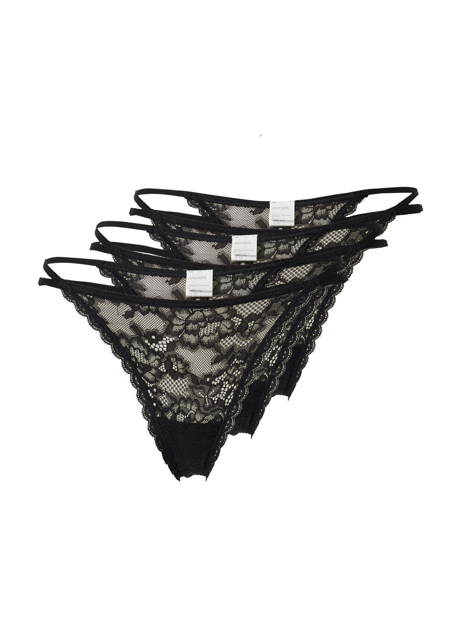 Gilly Hicks Tanga negru - Pled.ro