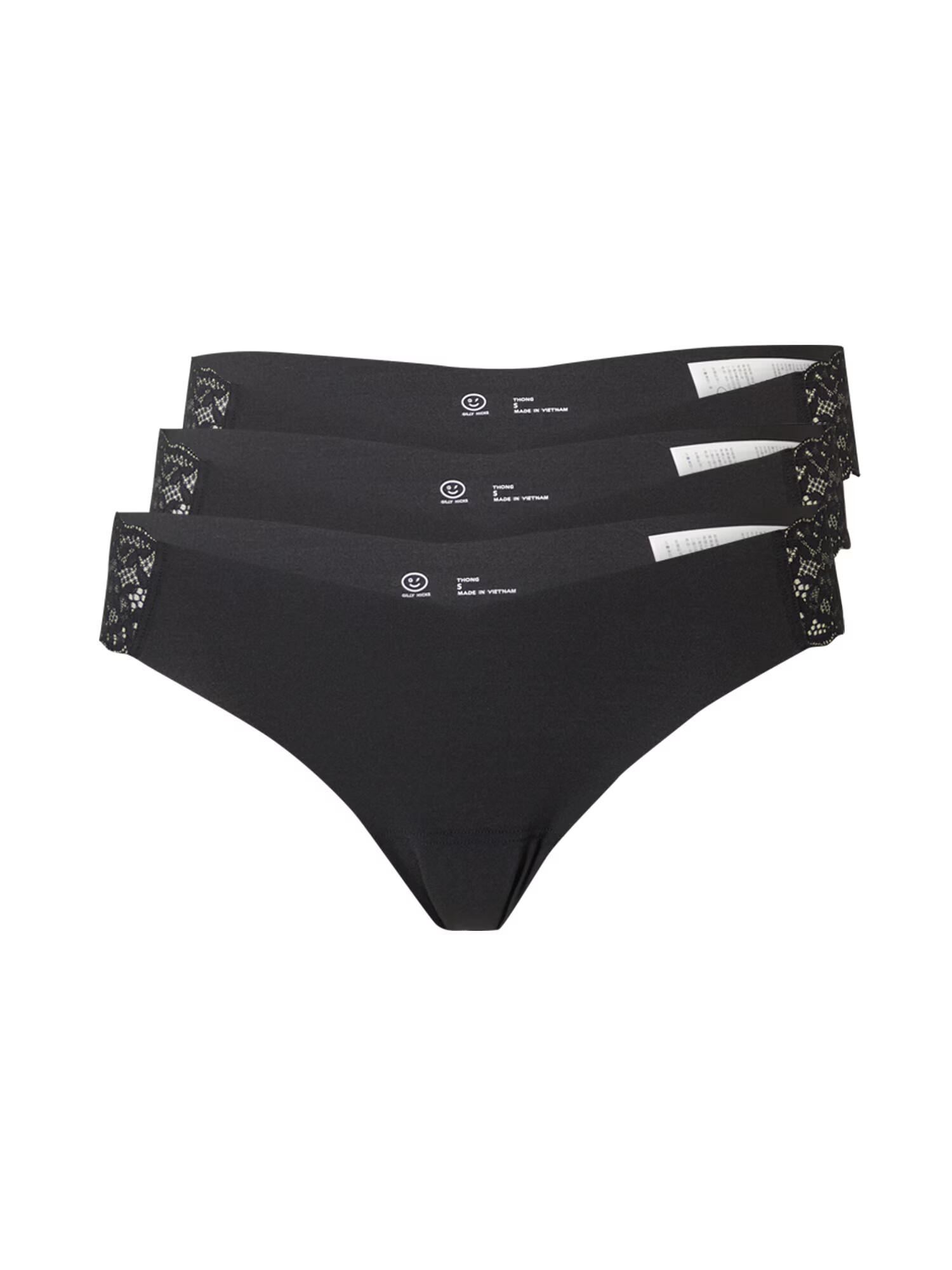 Gilly Hicks Tanga negru - Pled.ro