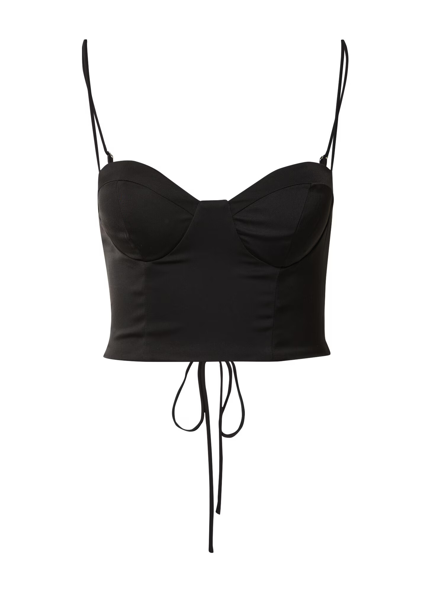 Gina Tricot Bluză negru - Pled.ro