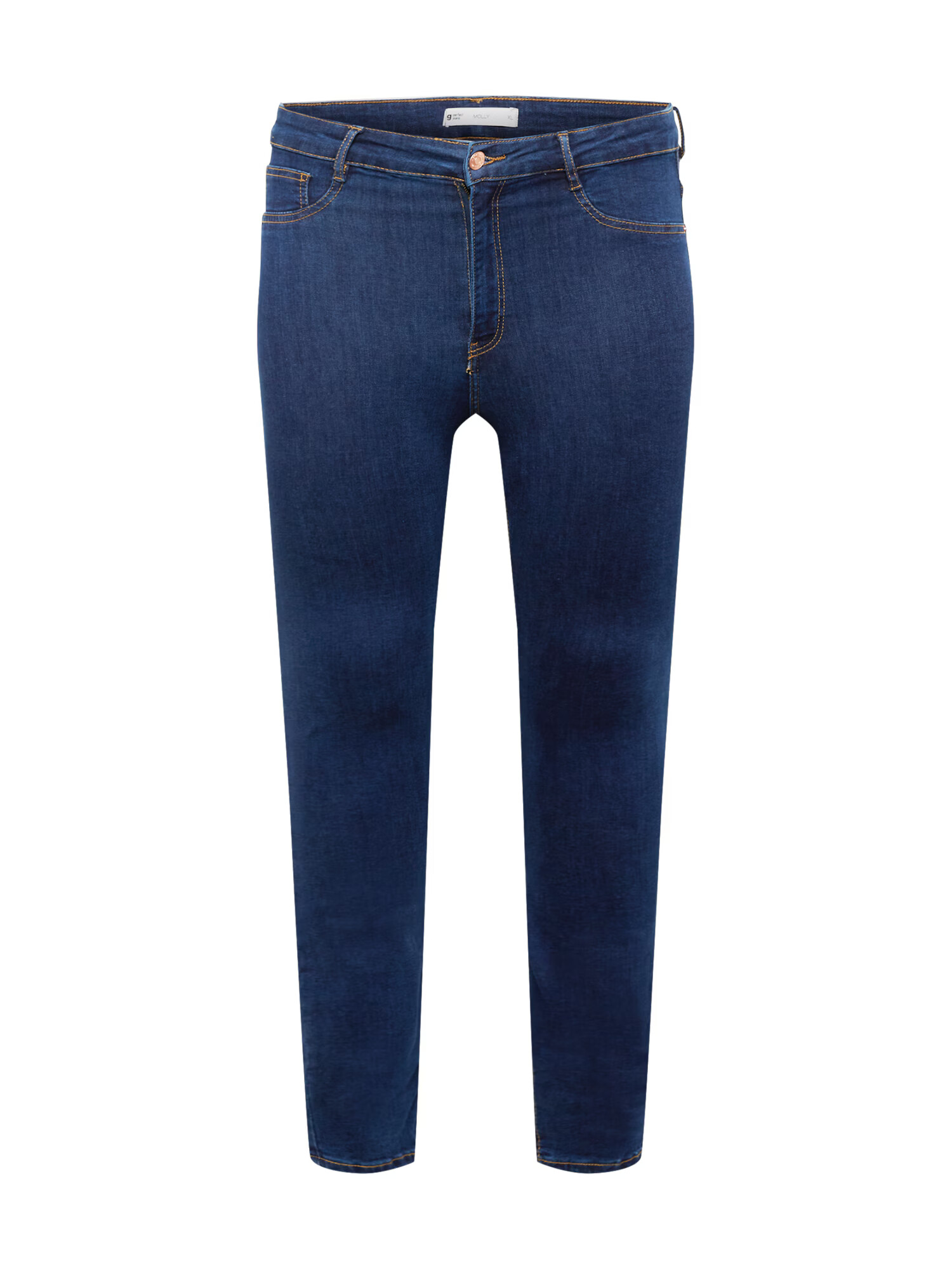 Gina Tricot Curve Jeans 'Molly' albastru denim - Pled.ro