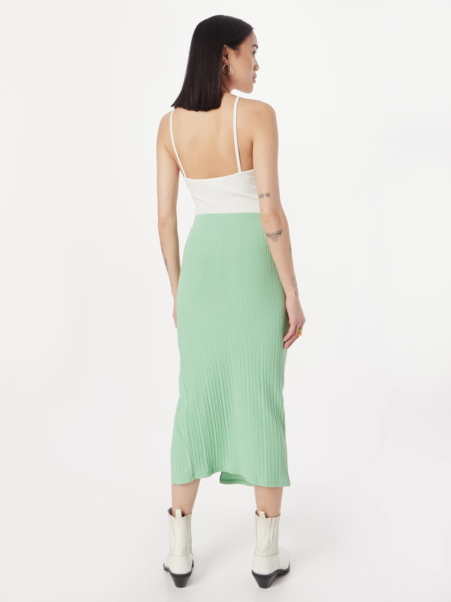 Gina Tricot Fustă 'Adela' verde pastel - Pled.ro