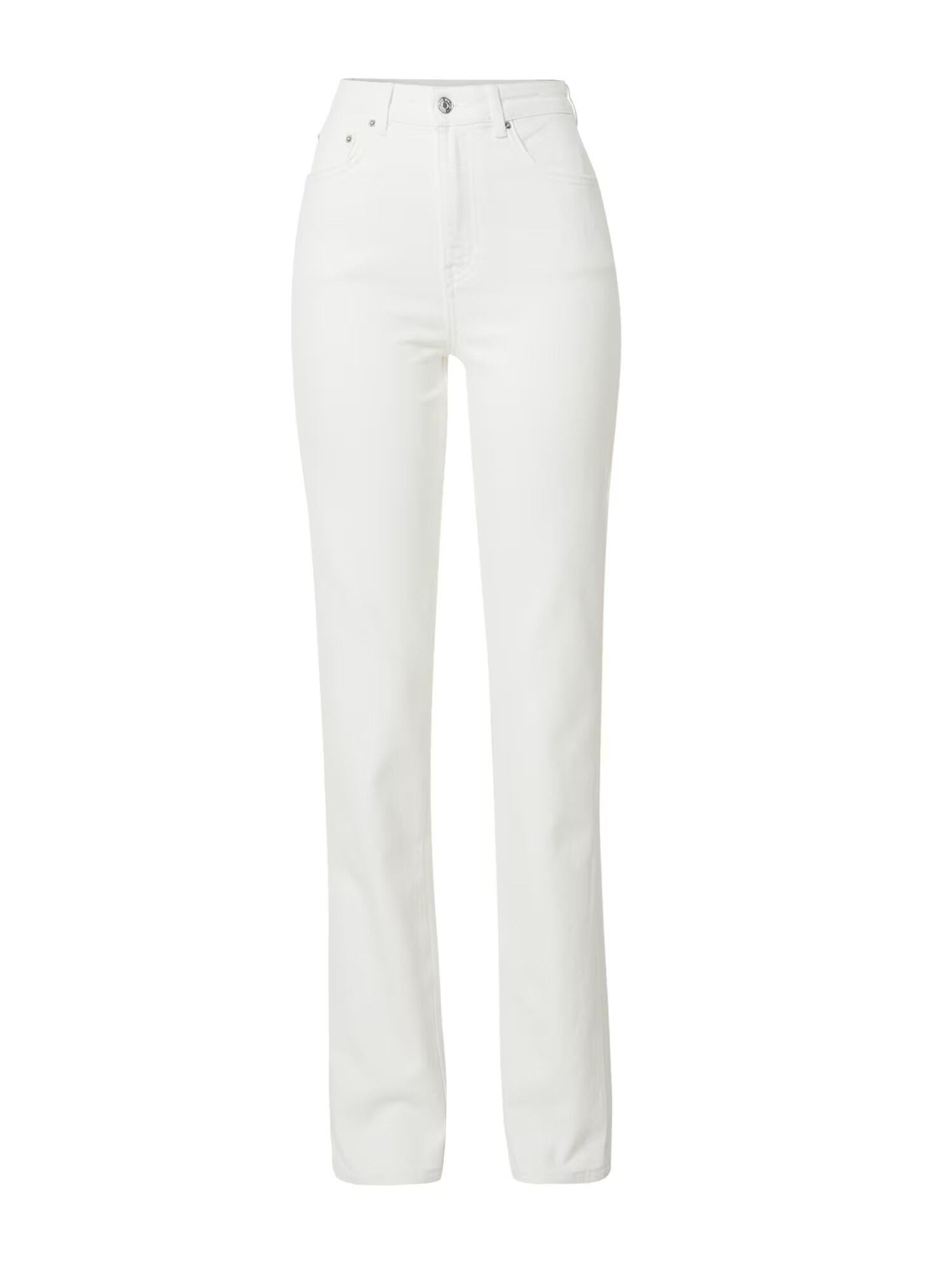 Gina Tricot Jeans alb - Pled.ro