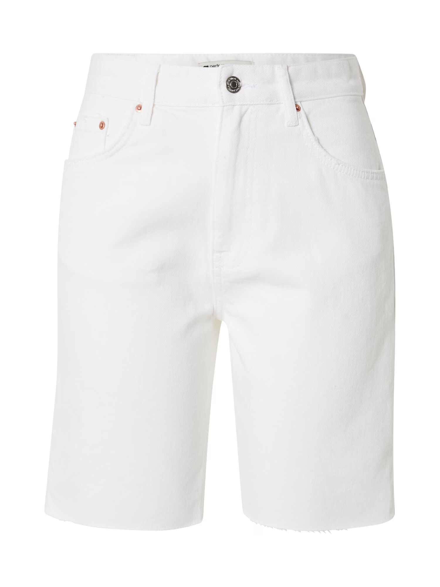 Gina Tricot Jeans alb denim - Pled.ro