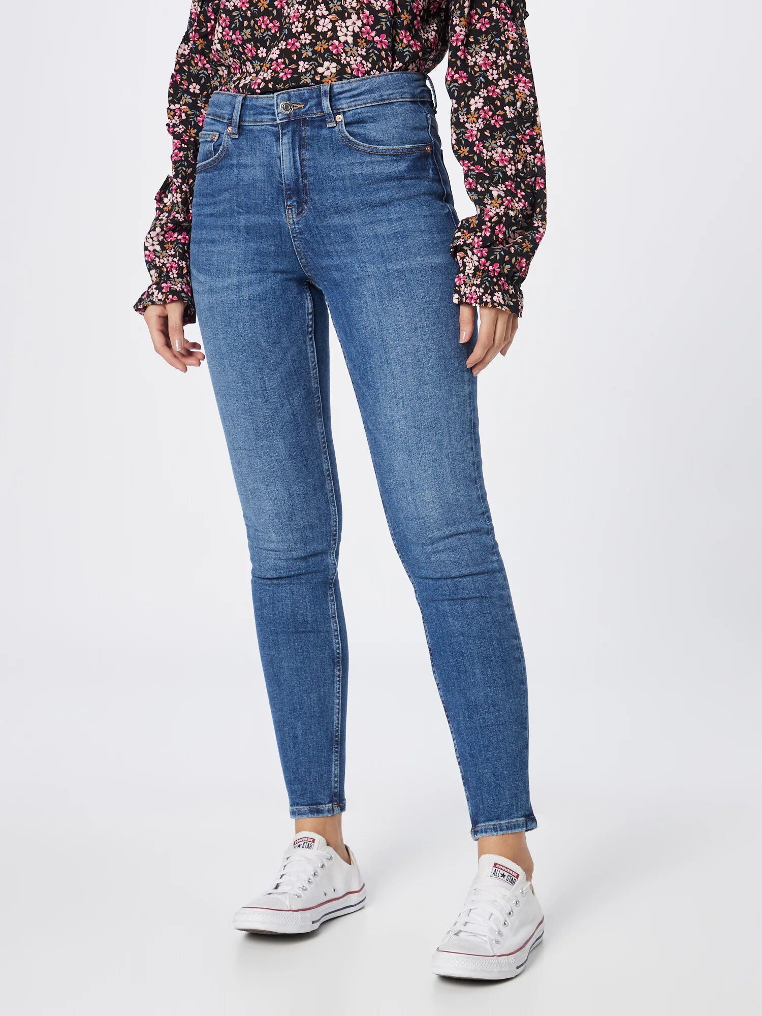 Gina Tricot Jeans albastru denim - Pled.ro