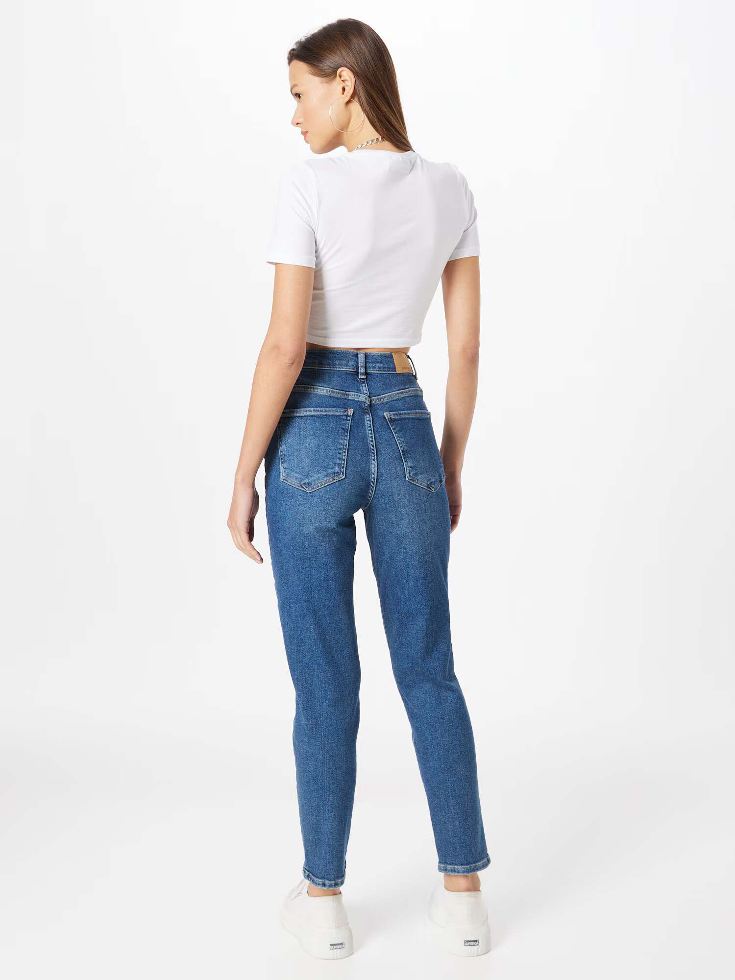 Gina Tricot Jeans albastru închis - Pled.ro