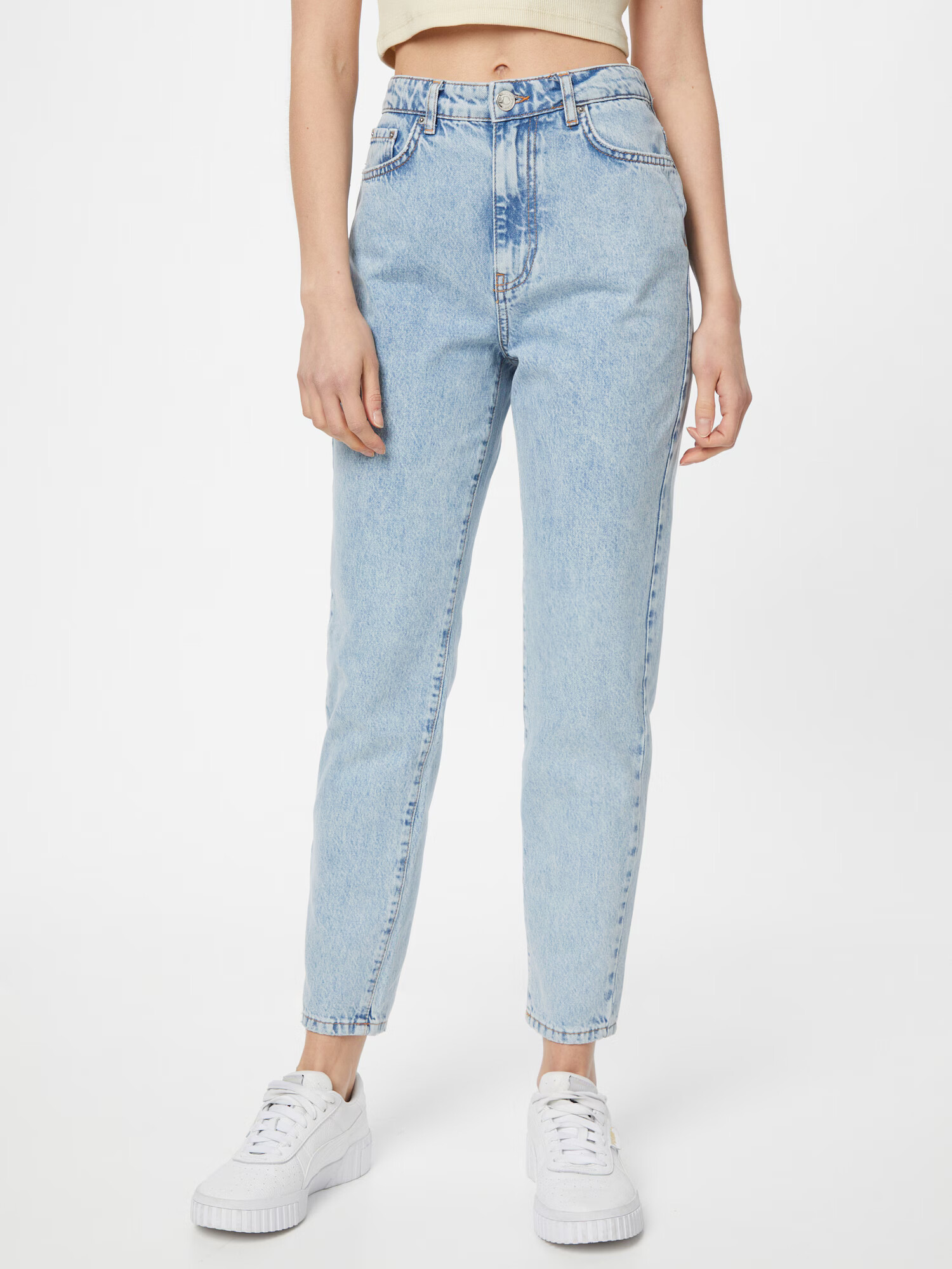 Gina Tricot Jeans 'Dagny' albastru denim - Pled.ro