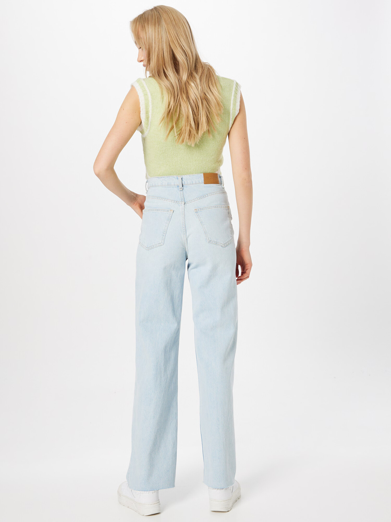 Gina Tricot Jeans 'Idun' albastru denim - Pled.ro