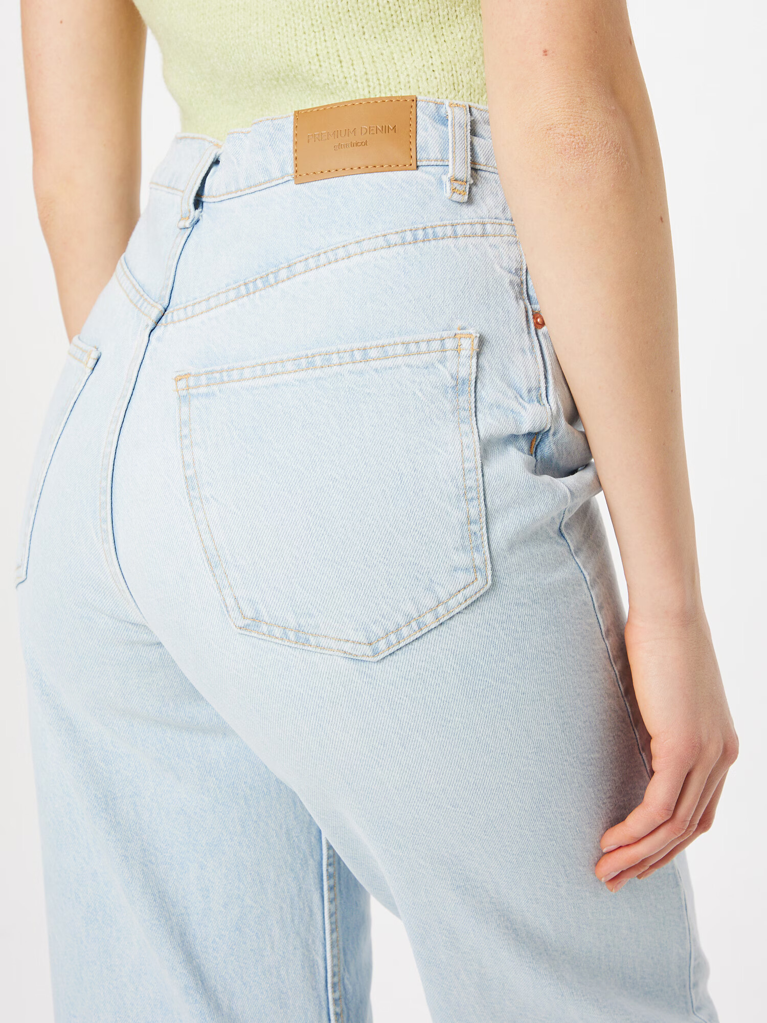 Gina Tricot Jeans 'Idun' albastru denim - Pled.ro