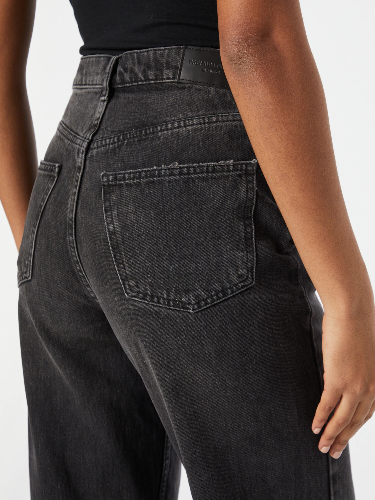 Gina Tricot Jeans 'Idun' negru denim - Pled.ro