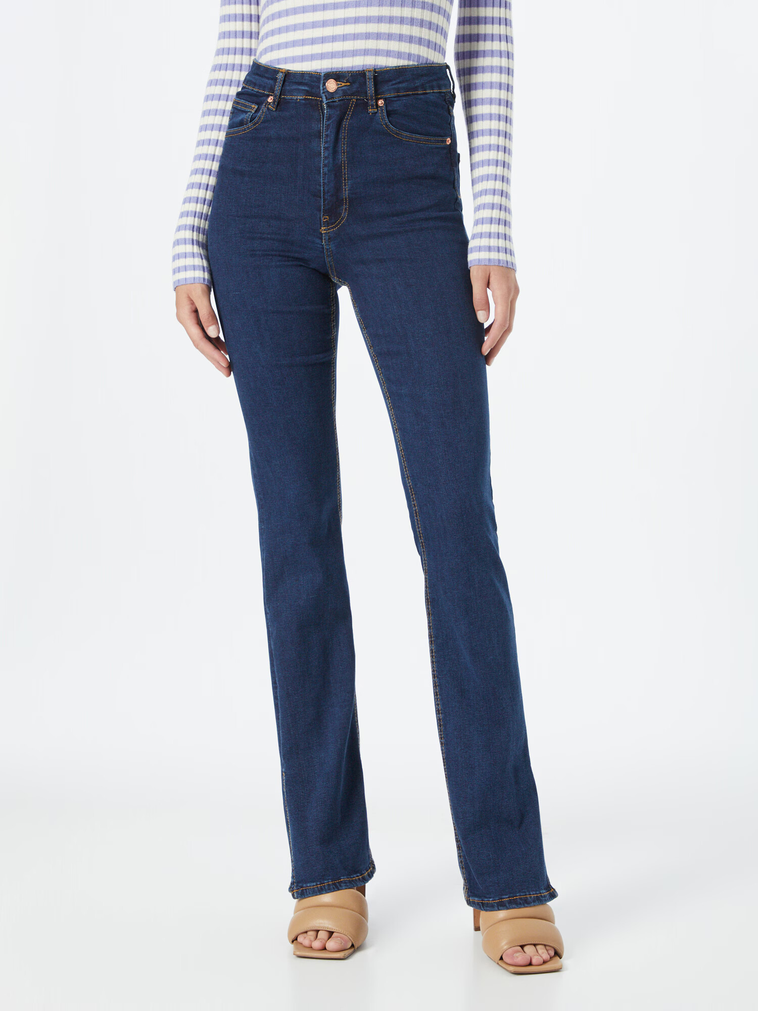 Gina Tricot Jeans 'Molly' albastru închis - Pled.ro