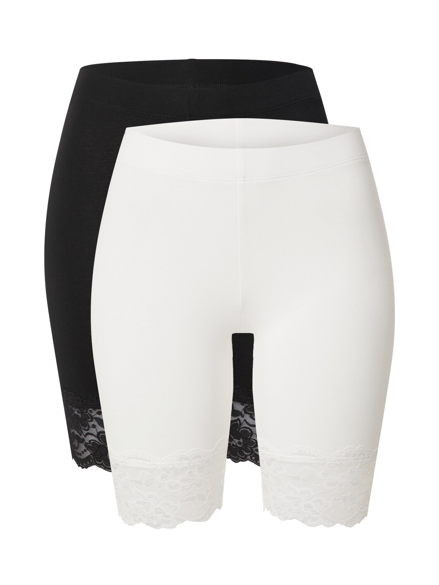 Gina Tricot Leggings negru / alb - Pled.ro